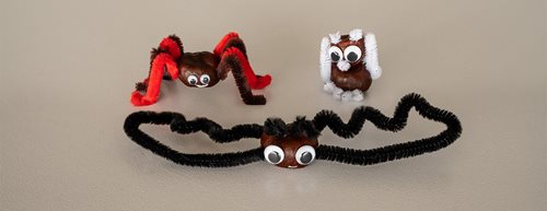Jesenné zvieratká z čističa na fajku: DIY-návod na ich výrobu