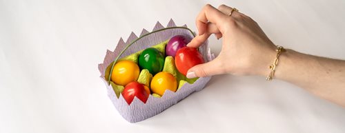 Vyrábame s deťmi veľkonočný košíček: jednoduchý návod, ako na to