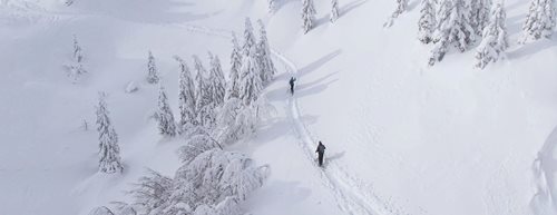 Vyskúšajte skialp túru na lyžiach