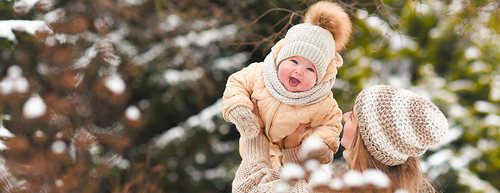 Starostlivosť o dieťa v zime: Čo potrebuje jemná pokožka