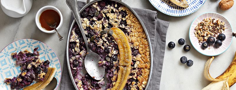 Baked Oats: Zdravý raňajkový koláč, ktorý naozaj chutí 