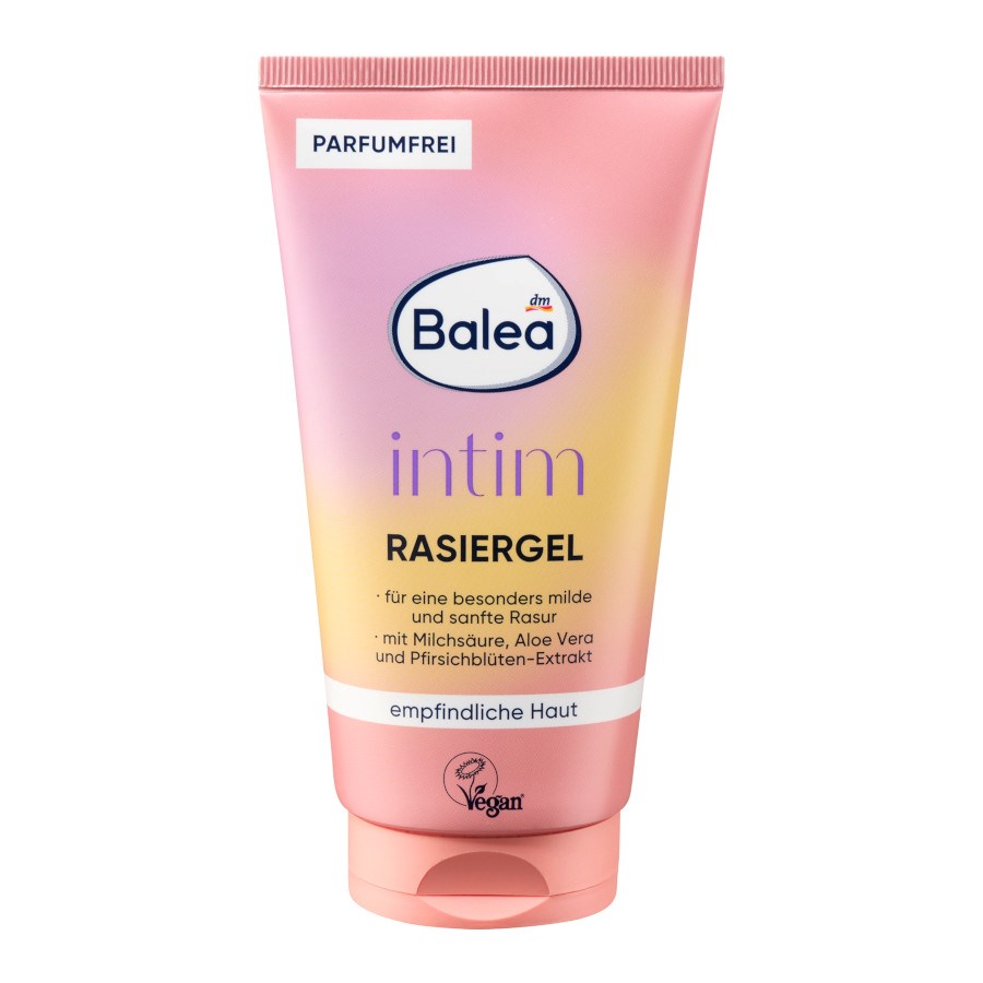 Gél na holenie intim na citlivú pokožku, 150 ml od Balea