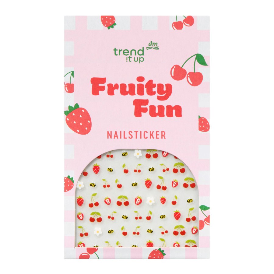 Nálepky na nechty Fruity Fun, 72 ks od trend it up