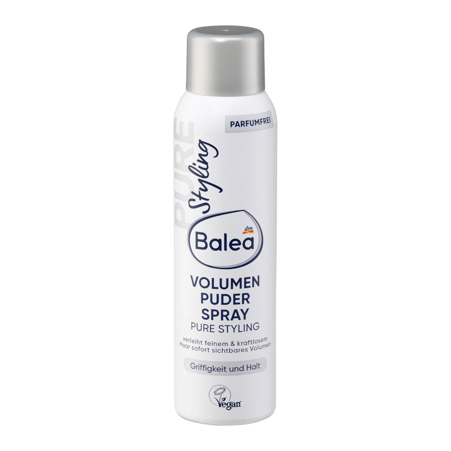 Púdrový sprej na vlasy pre objem Pure Styling, 150 ml od Balea