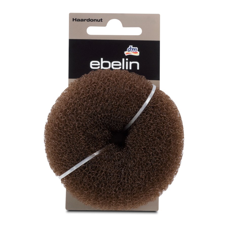 Výplň do drdolu veľká - hnedá, 1 ks od ebelin
