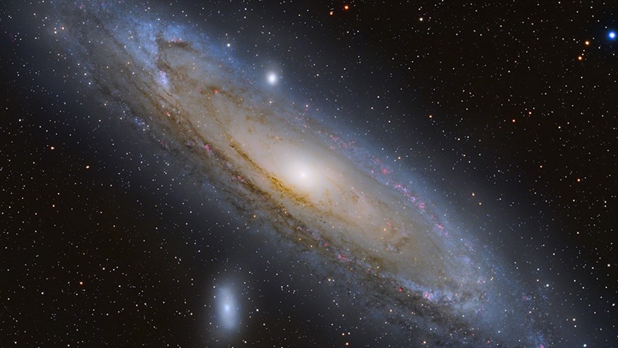 Obraz galaxie.