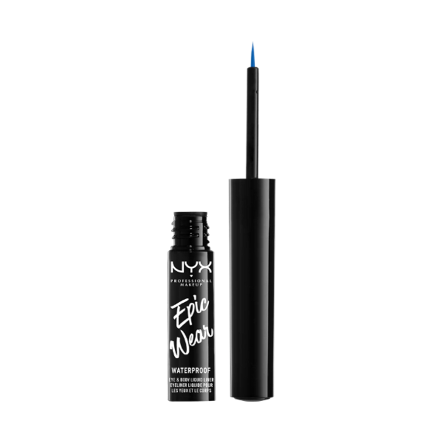 Tekutá očná linka Epic Wear, odtieň Sapphire od NYX PROFESSIONAL MAKEUP