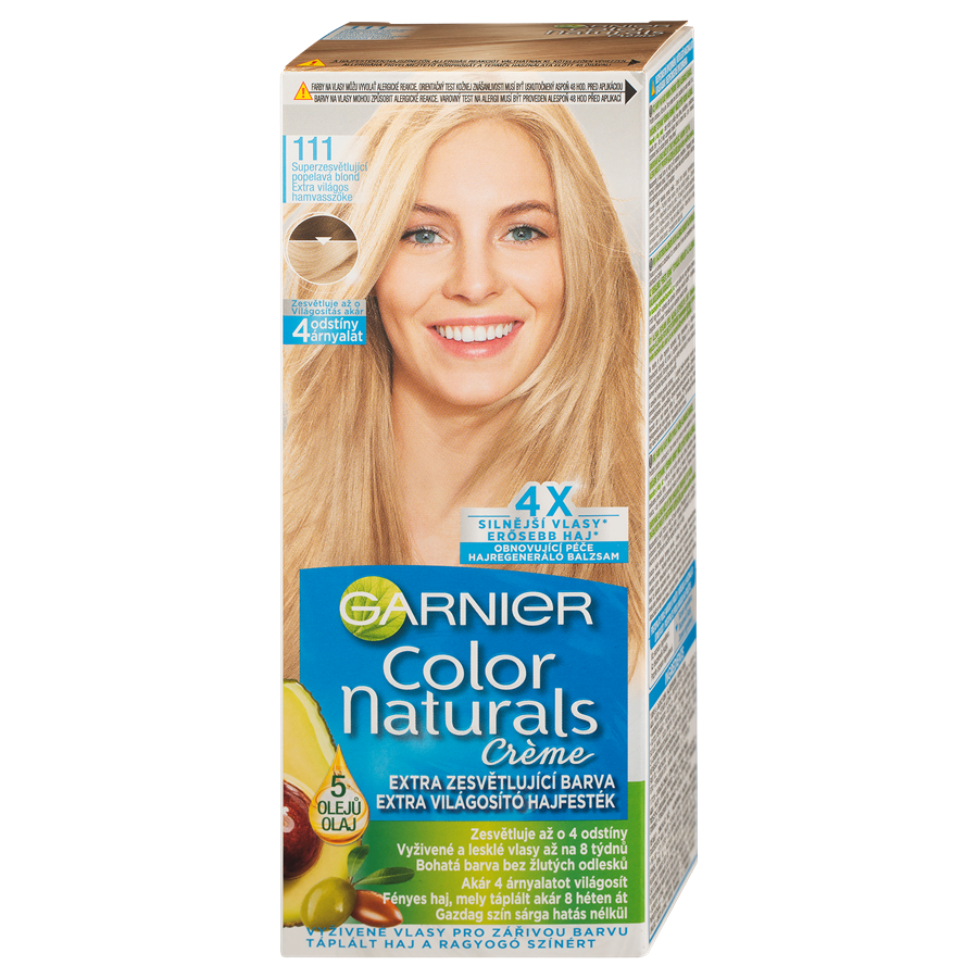 zosvetľujúca farba na vlasy GARNIER Color Naturals