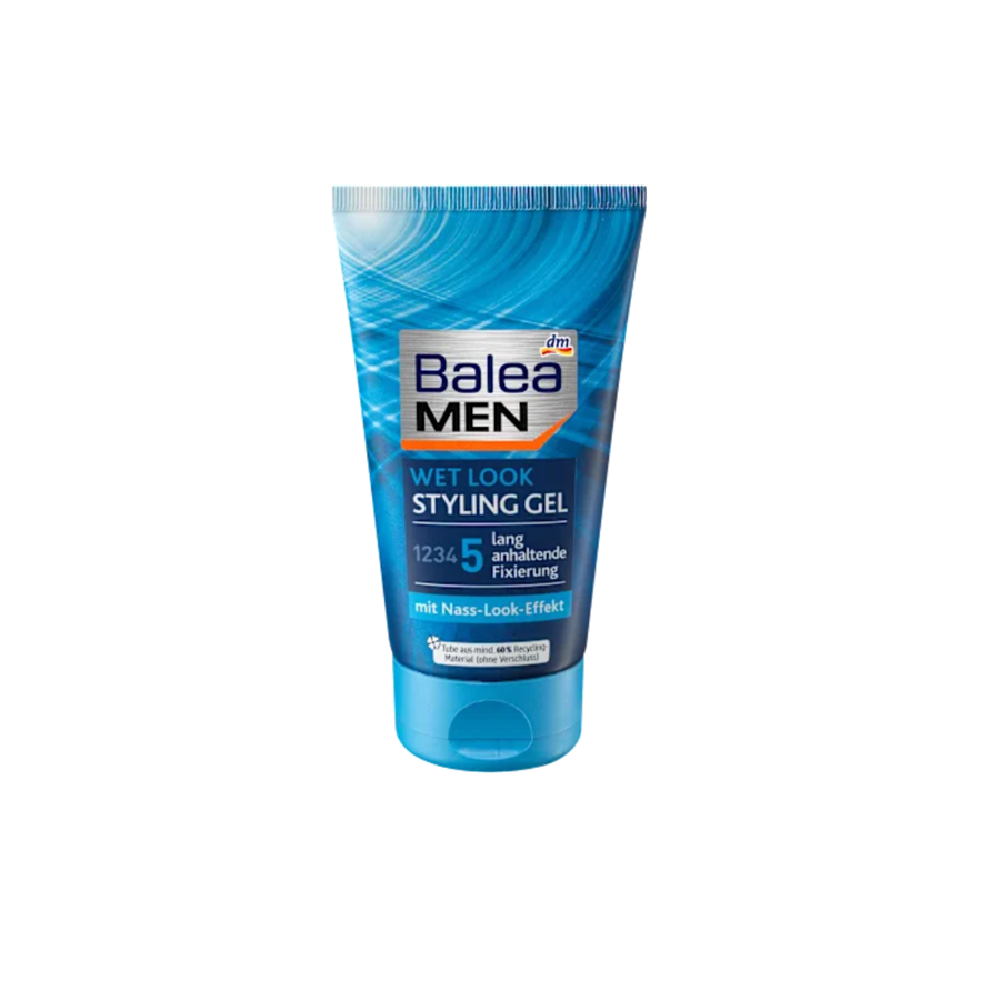 Stylingový gél na vlasy Wet Look, 150 ml od Balea Men