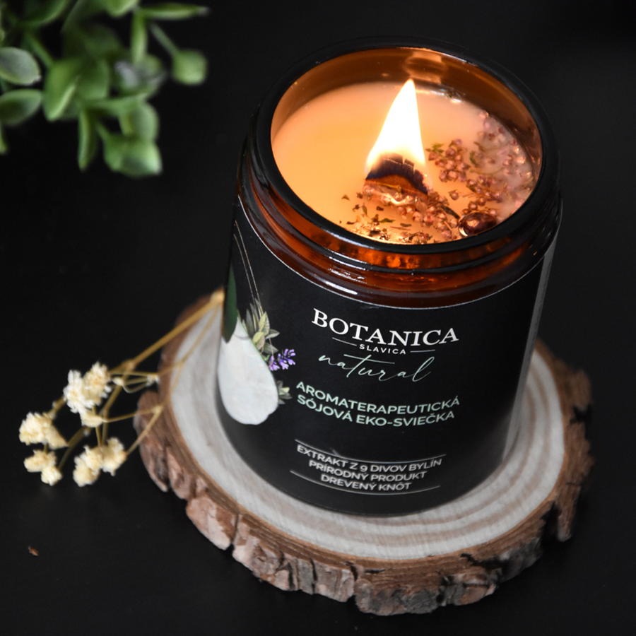 botanica slavica sviečka imidžová fotografia