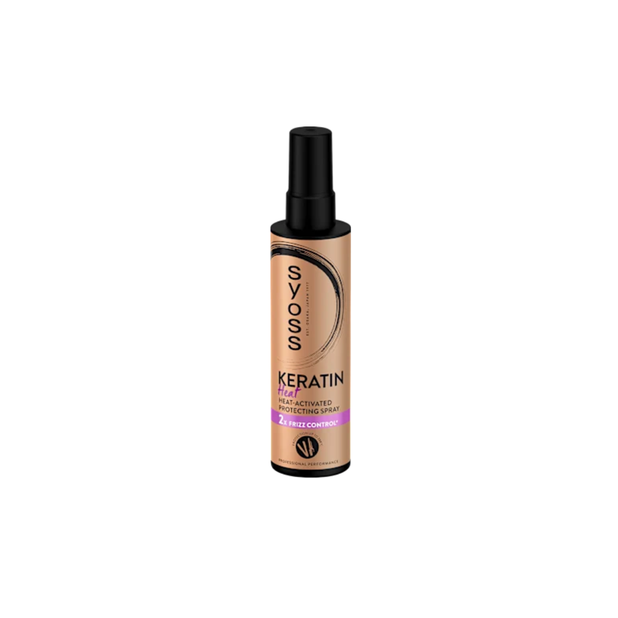 Sprej na ochranu vlasov pred teplom Keratin Heat, 200 ml od syoss