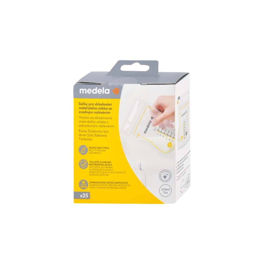 Vrecká na skladovanie materského mlieka Easy Pour od Madela